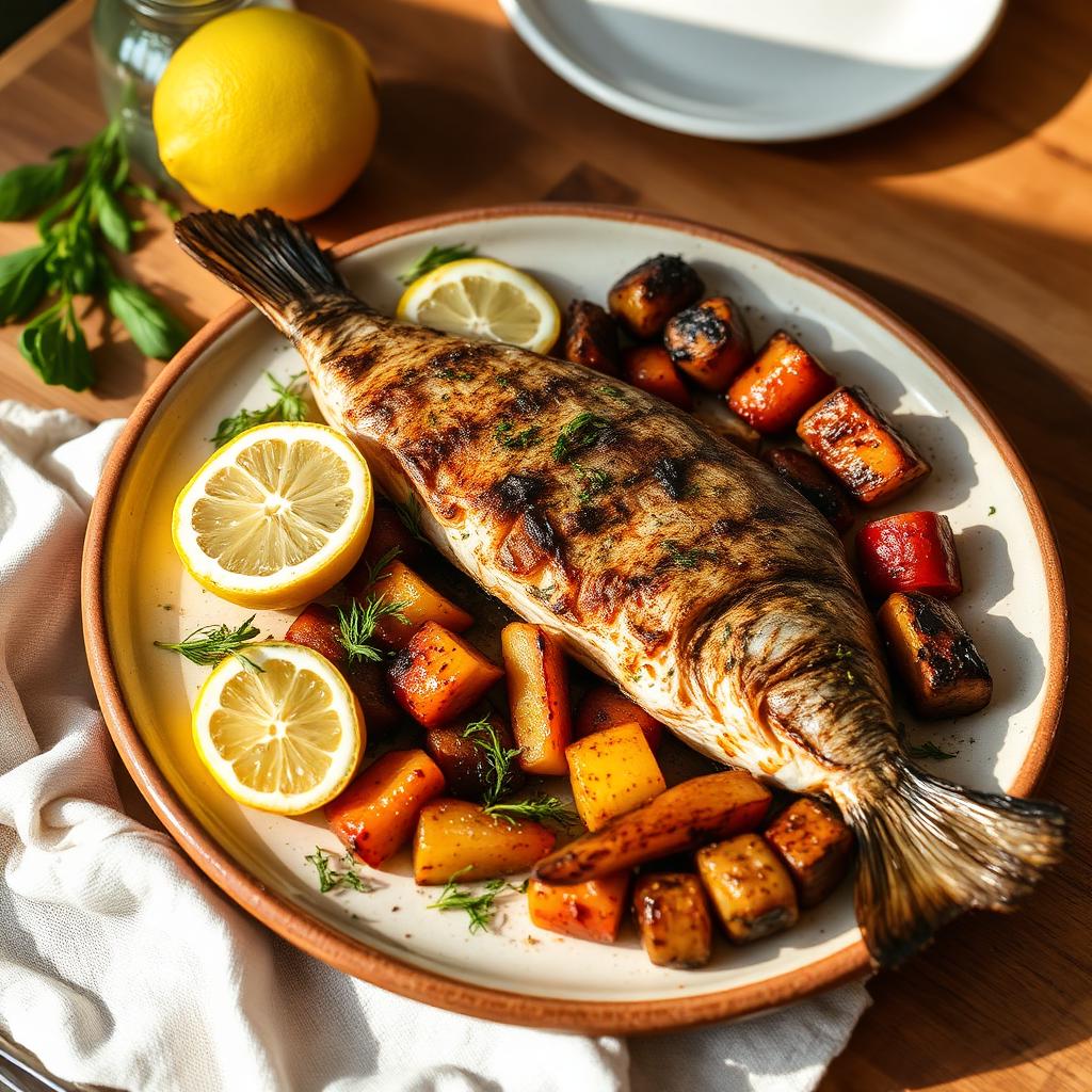 Fresh seafood